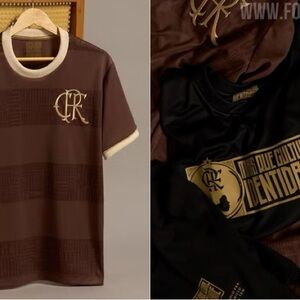 Flamengo 2024 Brown Special Jersey in XL - ( run small and more like Large )